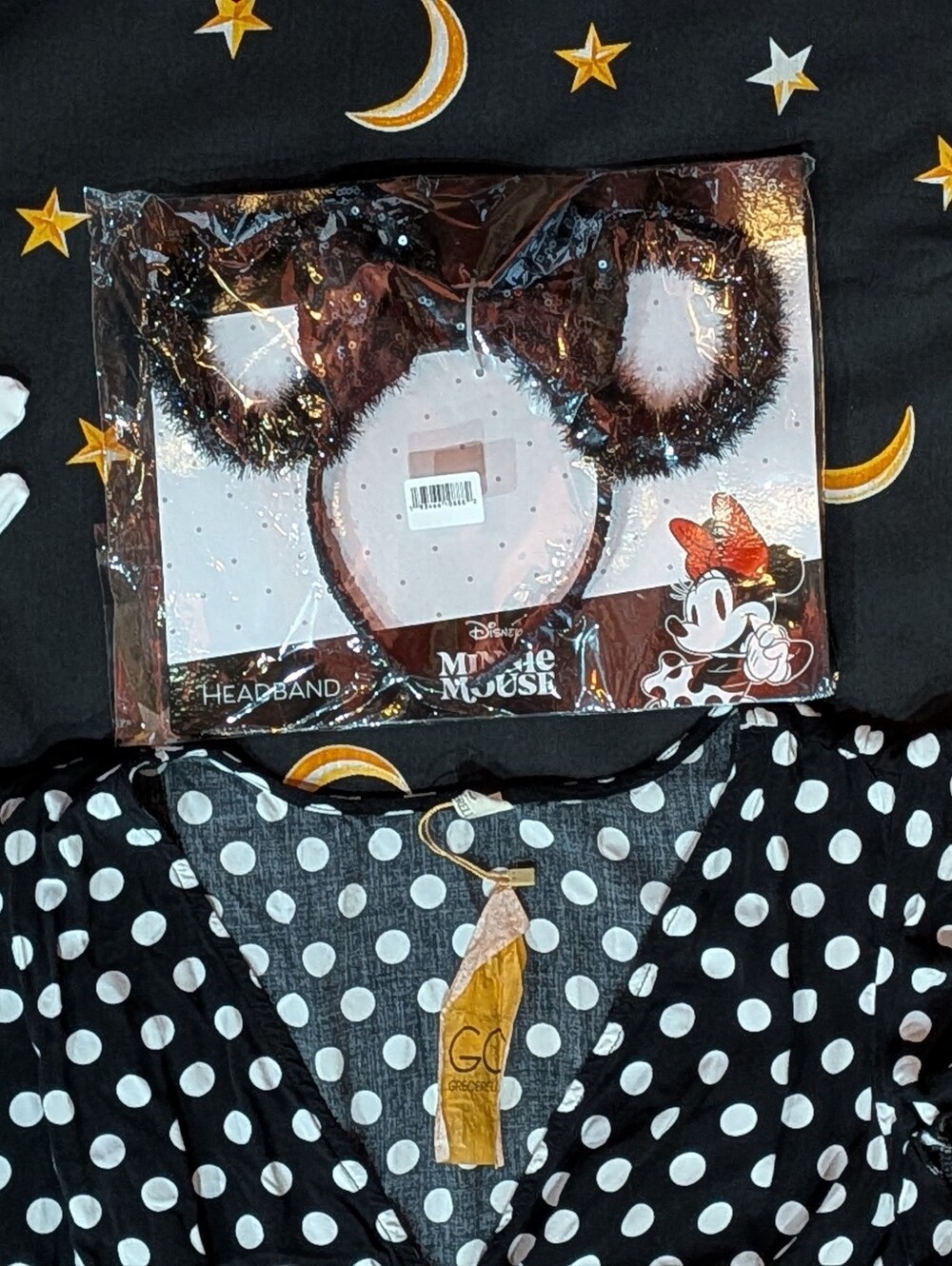 XL Chic Minnie Mouse Halloween Costume Women New large extra polka dot Disney